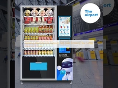 Máquina de venda automática para cápsulas de bebida quente e fria chá café suco sorvete