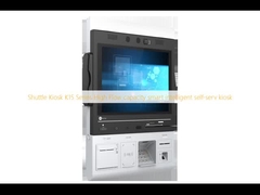 Quiosque de transporte K15 série Quiosque de autoatendimento inteligente de alta capacidade de fluxo