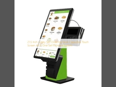 21.5 polegadas Lobby Self Ordering Kiosk capacitivo touch screen tudo em um sistema de auto pagamento