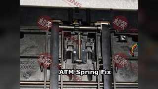Substituição da mola Hyosung ATM