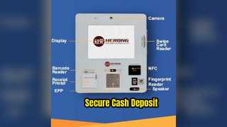 Quiosque sem dinheiro KIOSK-K06W Amigável e Altamente Inteligente