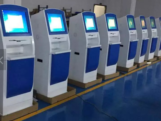 pagamento exterior de gerencio do quiosque do tela táctil da impressora do repórter da máquina do atm do serviço do auto