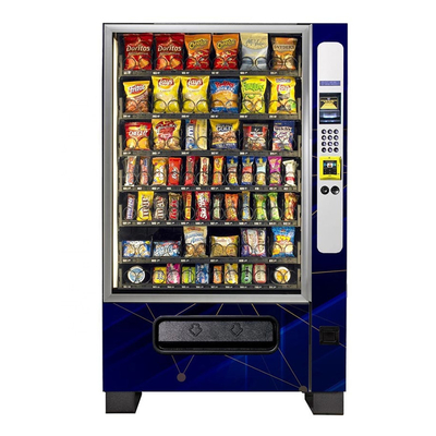 Doces da grande capacidade do quiosque do tela táctil do serviço do auto e máquina de venda automática do petisco