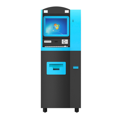 A máquina de dinheiro de 19 ATM do serviço do auto do tela táctil da polegada recicla o quiosque da automatização