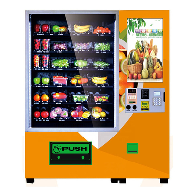 Quiosque do fruto do alimento da máquina de venda automática do pagamento do serviço de um auto de 22 polegadas com transporte de correia