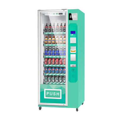 Pagamento frio do dinheiro e da moeda do quiosque da máquina de venda automática de 32 bebidas da polegada para exterior