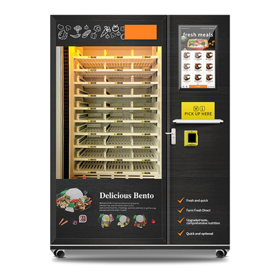 Quiosque congelado do serviço do auto do alimento do alimento máquina de venda automática quente automática