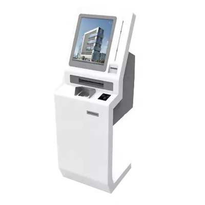 Cartão que emite a máquina de Self Service Kiosk da impressora do recibo do reciclador da nota