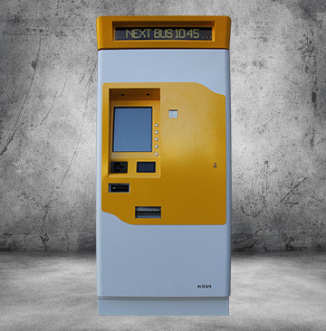 Máquina de depósito de dinheiro atm Máquina de venda automática de bilhetes Quiosque de máquina de depósito de dinheiro atm