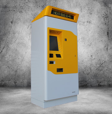 Máquina de depósito de dinheiro atm Máquina de venda automática de bilhetes Quiosque de máquina de depósito de dinheiro atm