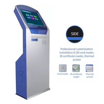 Auto do tela táctil que Ticketing a máquina sem contato do pagamento do quiosque do distribuidor
