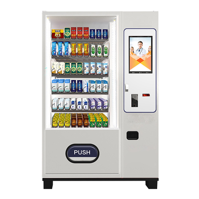 Máquina de venda automática automática saudável da farmácia da medicina tela táctil de 19 polegadas