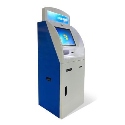 Máquina de venda quente de Self Service Kiosk Atm da impressora do relatório do distribuidor de dinheiro A4 do serviço do auto do tela táctil
