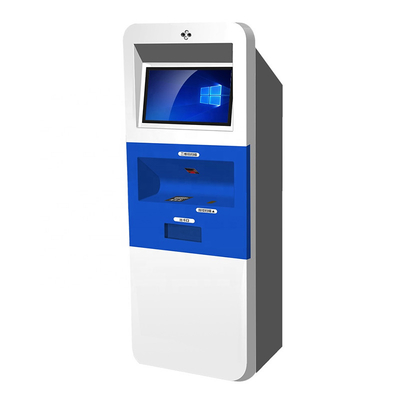 Máquina do distribuidor de dinheiro do caixa da máquina do ATM do auto do tela táctil para o banco