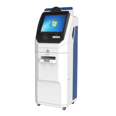 Máquina do ATM da máquina da troca de moeda do serviço do auto do tela táctil para o banco