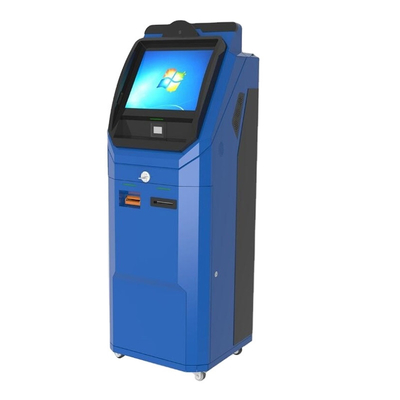 Máquina do ATM da máquina da troca de moeda do serviço do auto do tela táctil para o banco