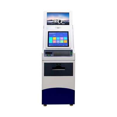 Máquina automática do bilhete do quiosque do relatório do registro do serviço do auto do tela táctil
