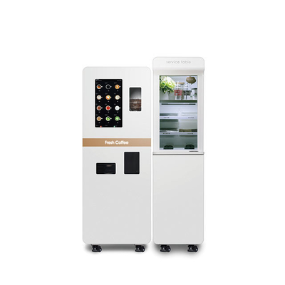 Máquina de venda automática automática do café do chocolate de leite para a máquina de venda automática do quiosque