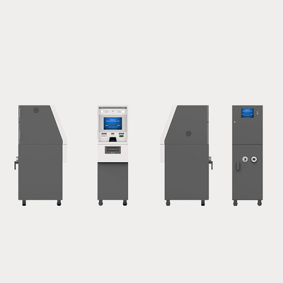 Da máquina automática do depósito do cheque de dinheiro do ATM máquina de dinheiro automática