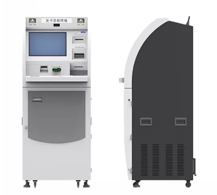 Máquina branca segura do depósito de dinheiro para o quiosque do pagamento e o sistema da posição