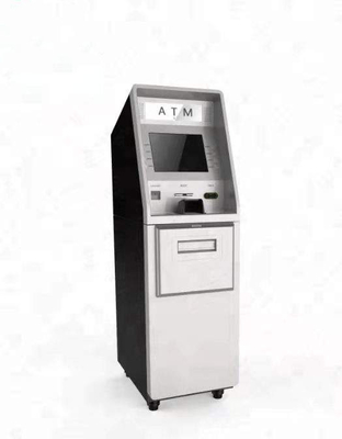 Quiosque de tela sensível ao toque ao ar livre Banco Financeiro Cheque Depósito Máquina de caixa automática