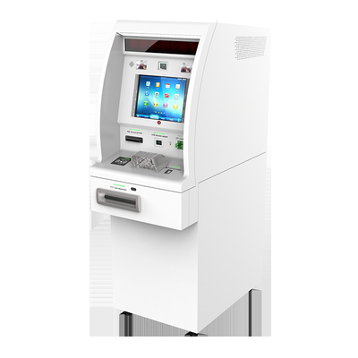 Máquina Atm do depósito de dinheiro do tela táctil que recicla a máquina de caixa automático