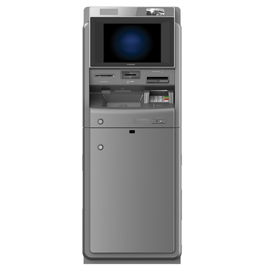 Máquina do depósito de dinheiro quiosque da máquina do distribuidor de dinheiro do tela táctil de 17 polegadas