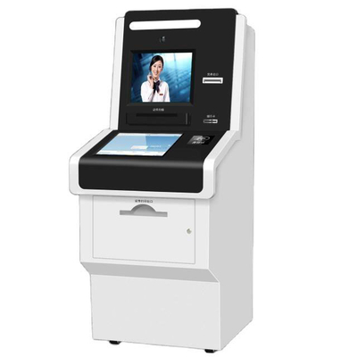 Máquina virtual do caixa da operação bancária interna do ATM do quiosque do serviço do auto 8ms