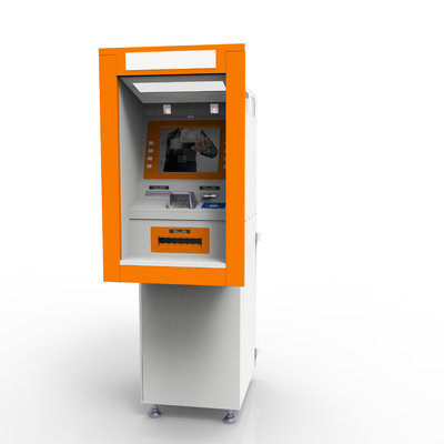 Da máquina fixada na parede de 22 ATM da polegada máquina automática de Didpenser do dinheiro