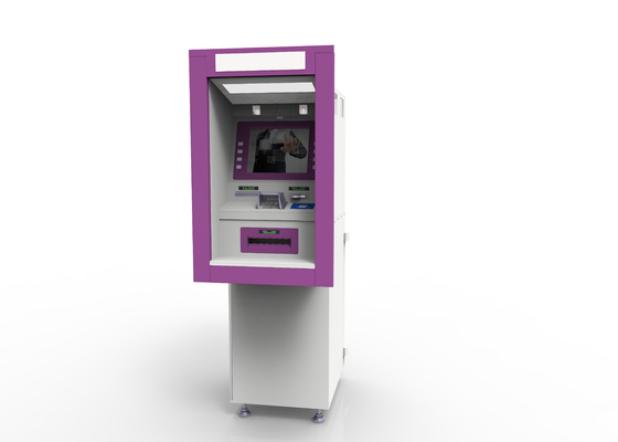 Da máquina fixada na parede de 22 ATM da polegada máquina automática de Didpenser do dinheiro