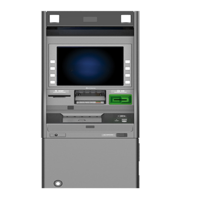 15" indicadores integrados da entrada e da saída dos meios da máquina de dinheiro do LCD ATM