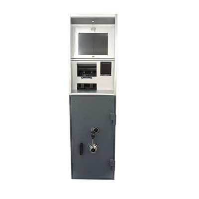 Máquina do depósito de dinheiro do ATM do tela táctil da polegada para a máquina de caixa automático do banco