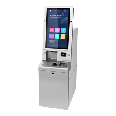 Automatizado depositando a máquina de dinheiro do ATM da máquina para aplicar-se a algum banco