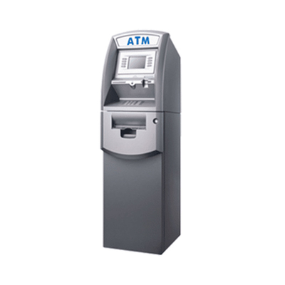 Máquina fixada na parede do distribuidor de dinheiro do ATM do tela táctil da máquina de caixa automático