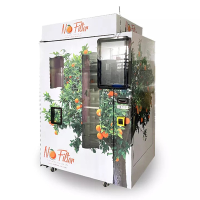 Laranja fresca do leite dos doces do coffe do chá do tela táctil da polegada do quiosque da máquina de venda automática