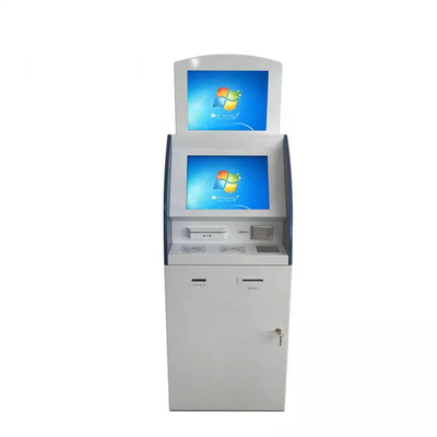 Caixa eletrônico caixa eletrônico de tela 19" Máquina de depósito de dinheiro automática Quiosque de dinheiro