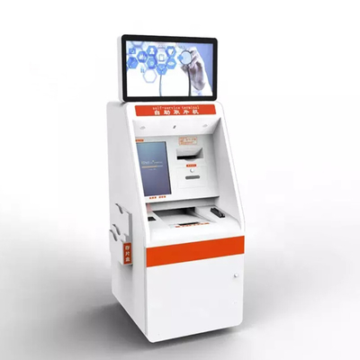 Caixa eletrônico do governo Máquina de depósito em dinheiro com autoatendimento
