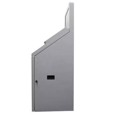 reciclador de dinheiro multifuncional aparência moderna máquina de depósito de dinheiro atm capacidade de processamento de dinheiro