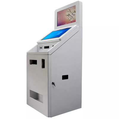 reciclador de dinheiro multifuncional aparência moderna máquina de depósito de dinheiro atm capacidade de processamento de dinheiro