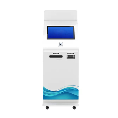 Autoatendimento de impressão digital Caixa eletrônico para depósito de dinheiro Máquina de contagem de dinheiro Quiosque Caixa automática