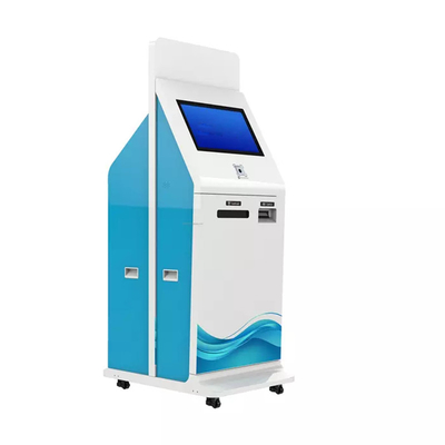 Autoatendimento de impressão digital Caixa eletrônico para depósito de dinheiro Máquina de contagem de dinheiro Quiosque Caixa automática