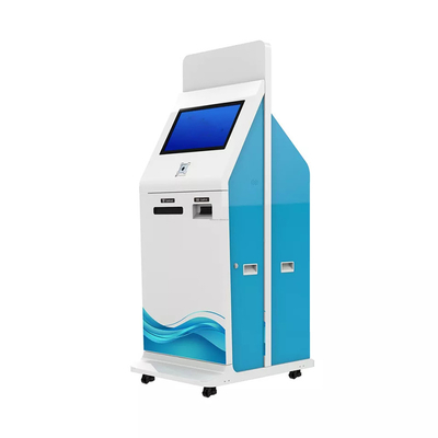 Autoatendimento de impressão digital Caixa eletrônico para depósito de dinheiro Máquina de contagem de dinheiro Quiosque Caixa automática