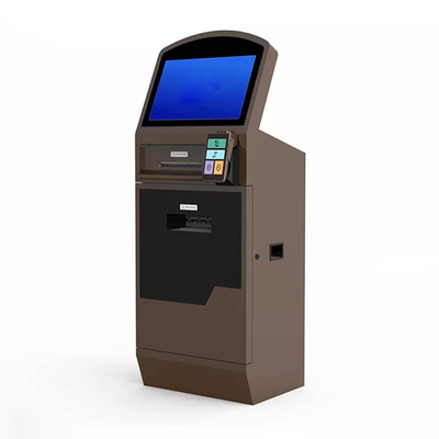 Autoatendimento de impressão digital Caixa eletrônico para depósito de dinheiro Máquina de contagem de dinheiro Quiosque Caixa automática