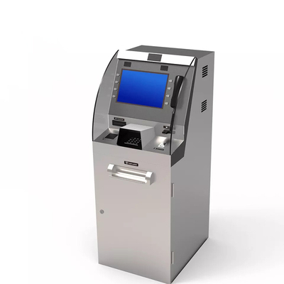 Autoatendimento de impressão digital Caixa eletrônico para depósito de dinheiro Máquina de contagem de dinheiro Quiosque Caixa automática