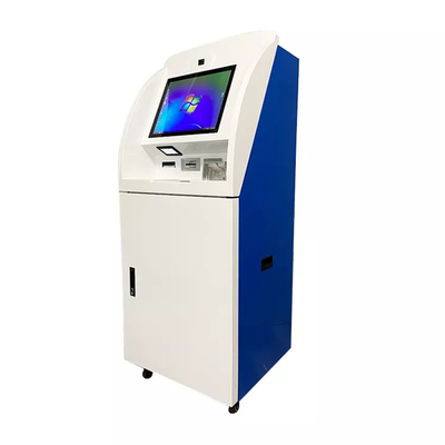 Quiosque do ATM da máquina da troca de divisa estrageira com aceitante e distribuidor do dinheiro