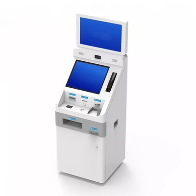 Leitor de cartão dobro Qr Code Scanner da máquina de dinheiro do ATM do tela táctil