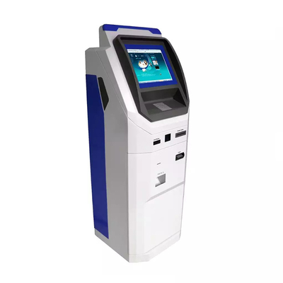 Quiosque dobro do serviço do auto do tela táctil da máquina de dinheiro do processador central I3 120G ATM