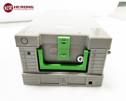 445-0728451 ATM Peças NCR Caixa de moeda com fechadura 4450728451