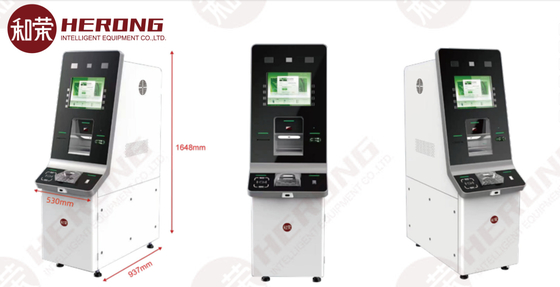 High Security Lobby CRM Money Counter ATM System Máquina de reciclagem de dinheiro R06L