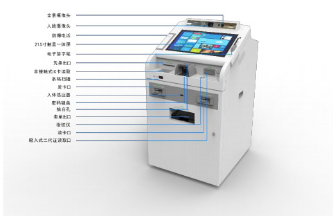 Equipamento bancário multifunções inteligente e eficiente de impressão instantânea de cartões 300DPI